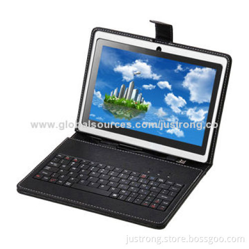 7-inch Dual-core Android Tablet PC with Keyboard, HDMI, Big Capacity Battery, 512MB RAM, 4GB ROM